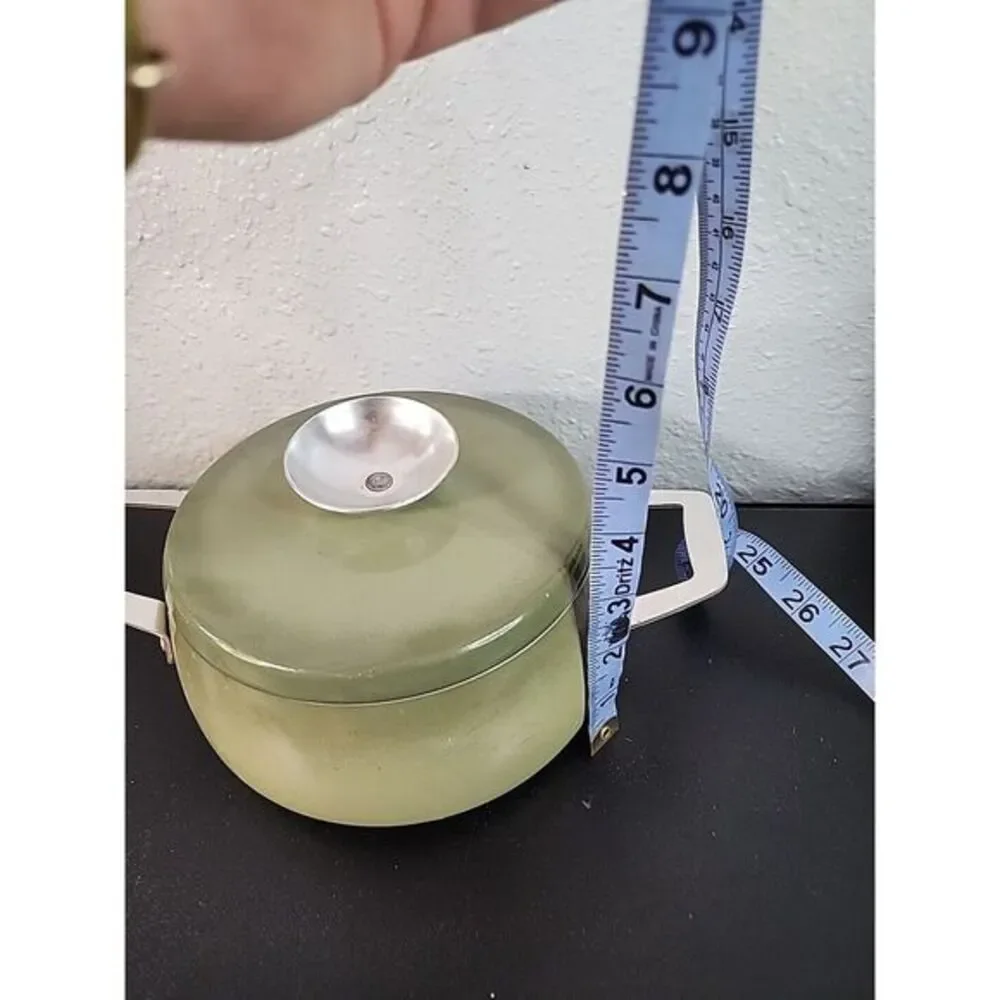 Vintage Regal Quality Aluminum Pan  Dutch Oven Stock Pot‎ with Lid Avocado Green